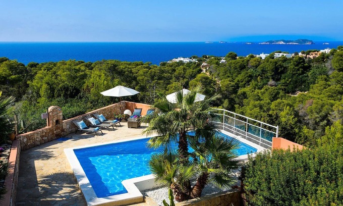 Cala Vadella House | Holiday house San José Ibiza for 1 - 8 persons with 4 bedrooms - Holiday home