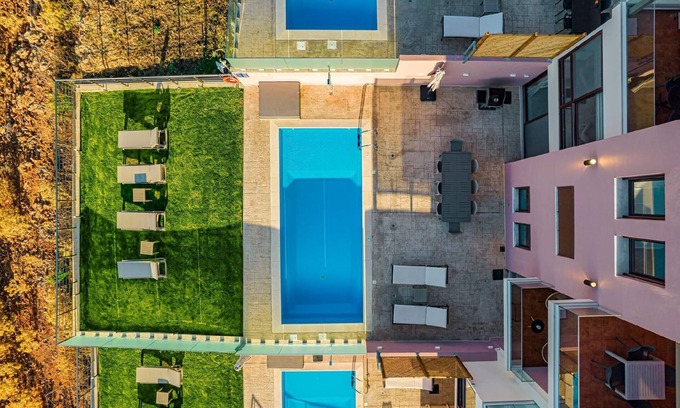 Katochori House | Holiday house Stalos for 1 - 10 persons with 4 bedrooms - Twin house
