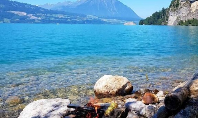 Sundlauenen House | Holiday house Sundlauenen for 2 persons with 1 bedroom - Holiday house