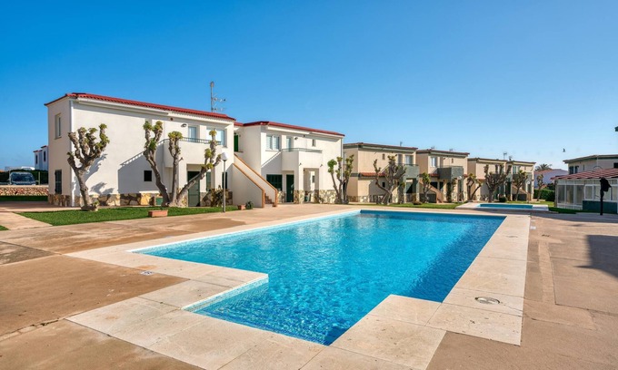 Los Delfines Apartment | HolidayApartment "Bonito Apartamento En Planta Baja Dm13" near Beach with Shared Pool & Wi-Fi