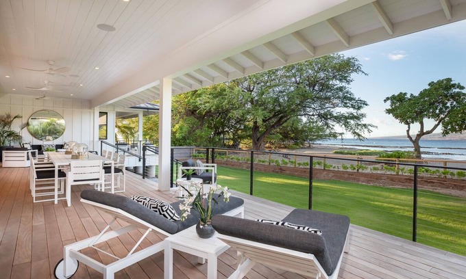 Puako House | Holidays Available! Puako Beach Getaway: Luxury Home w/Maui & Ocean Views, AC
