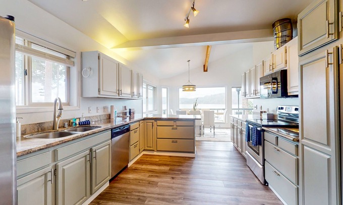 Adelma Beach House | Home w/sunrise views over Discovery Bay, near town & Olympic NP- dog-friendly