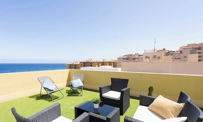 Candelaria Apartment | Home2Book Attic Terrace Apt Charming Ocean View