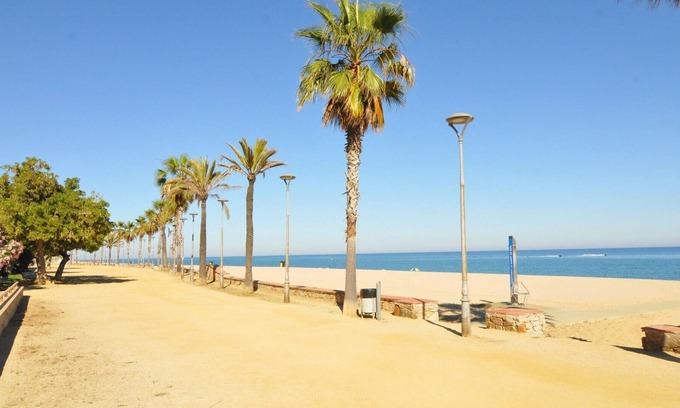 Canet de Mar Apartment | HomeHolidaysRentals Palm Beach - Costa Barcelon