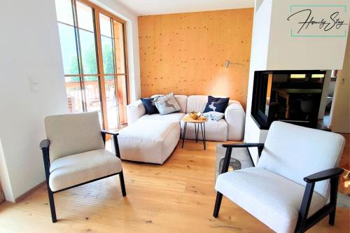 Bayrischzell Apartment | Homely Stay AlpenPanorama-Chalet mit eigener Sauna, Kamin und Bergblick