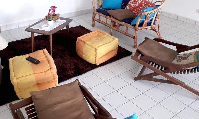 L'Autre-Bord Apartment | Homerez - Beautiful appartement 1 km away from the beach for 4 ppl. at Le Moule