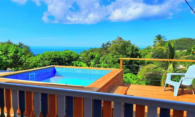 Cafeiere House | Homerez - Charming House in Deshaies, Private Pool