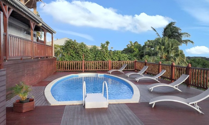 Sainte-Anne Villa | Homerez - Charming Villa in Sainte-Anne with Private Pool
