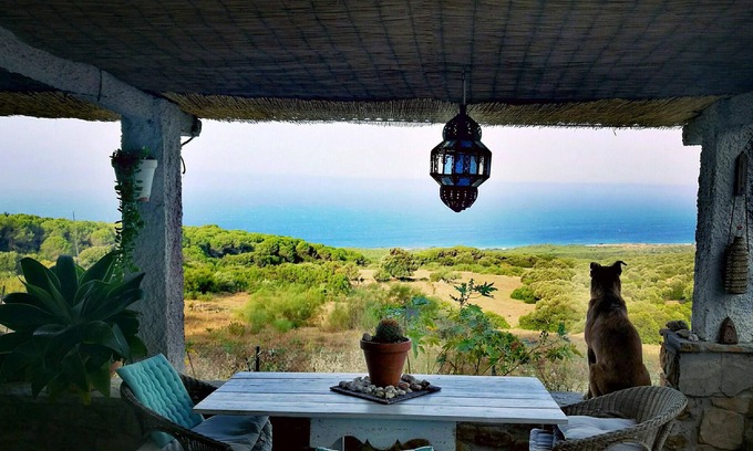 Bolonia House | Homerez - House 2 km away from the beach for 2 ppl. with garden at El Chaparral