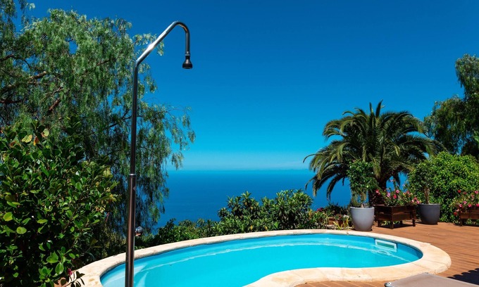 Tijarafe Villa | Homerez - Nice villa 15 km away from the beach for 2 ppl. with swimming-pool