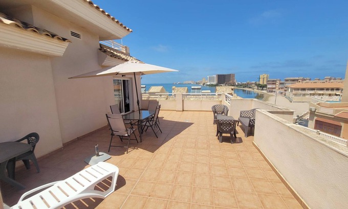 San Javier Apartment | Homerez - San Javier apartment, sea view