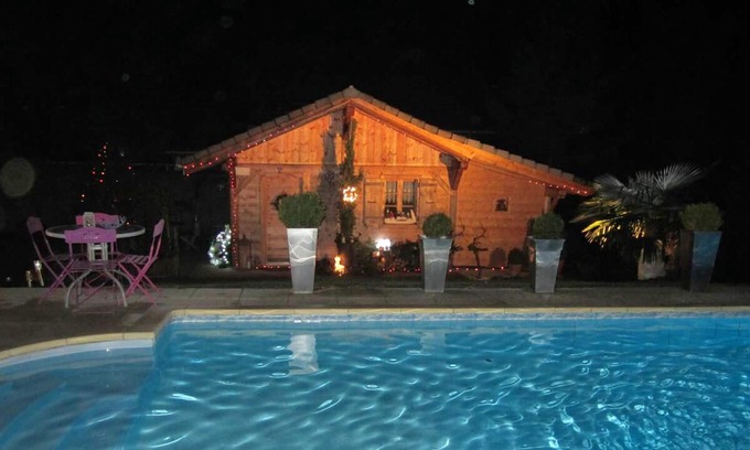Allinges Villa | Homerez - Villa for 2 ppl. with swimming-pool, sauna and garden at Allinges