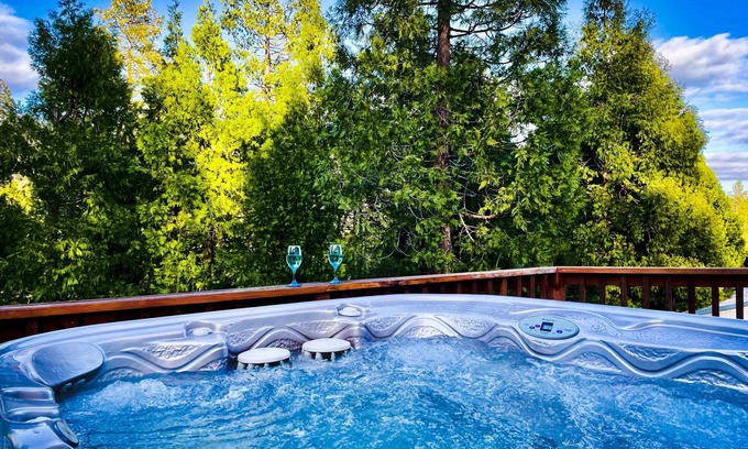 North Fork Apartment | Honeybee Hive/HOT TUB/BBQ/8 minutes to Bass Lake/Sleeps up to 6