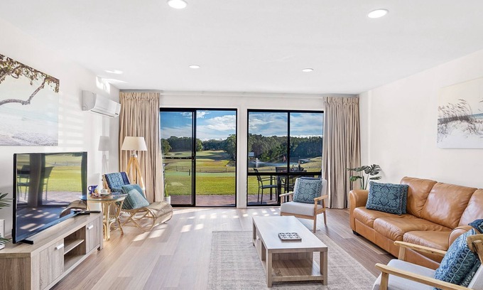Salamander Bay House | Horizons Fairway Views Townhouse 108 - Golfers Getaway - stay right on the championship course!