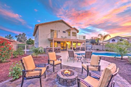 Estrella Mountain Ranch House | Hot Tub and Pool Stunning Goodyear Home Near Lakes