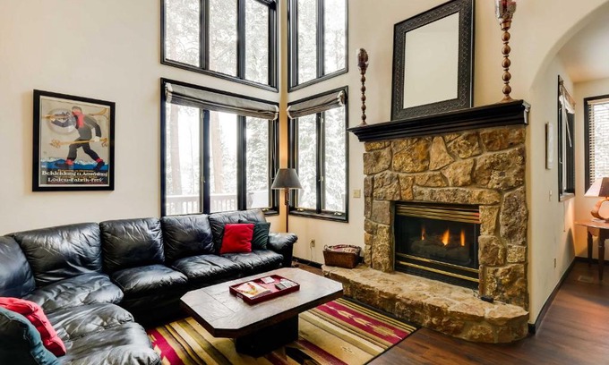 Christie Heights House | Hot Tub and Ski Shuttle Forested Breckenridge Home!