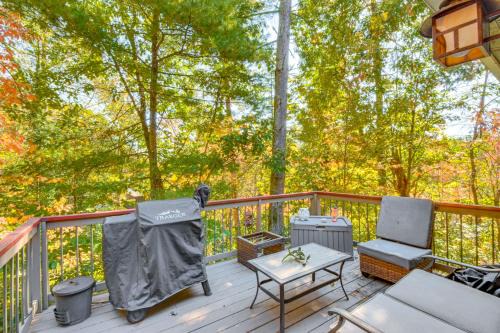 Clayton House | Hot Tub, Deck and Grill Secluded Cabin in Clayton