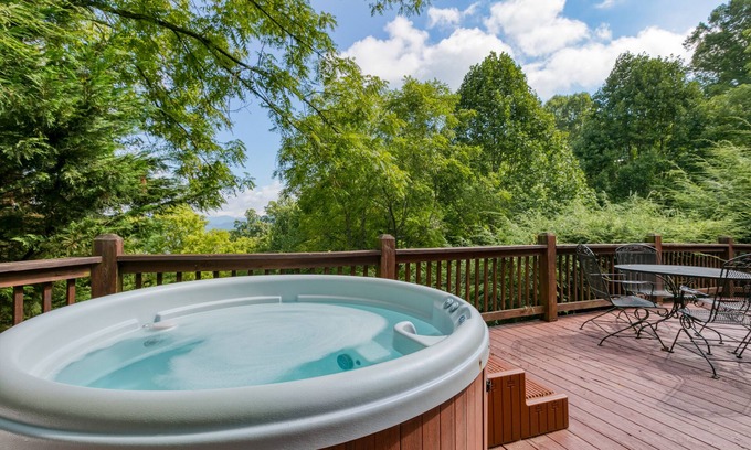 Waynesville Cabin | Hot Tub, Fire Pit, Grill, Foosball | Incredible View | Mountain Gem by AvantStay