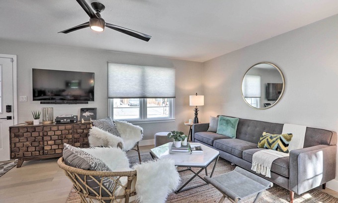 Old Southwest House | Hot Tub, Fire Pit: Midtown Reno Oasis!