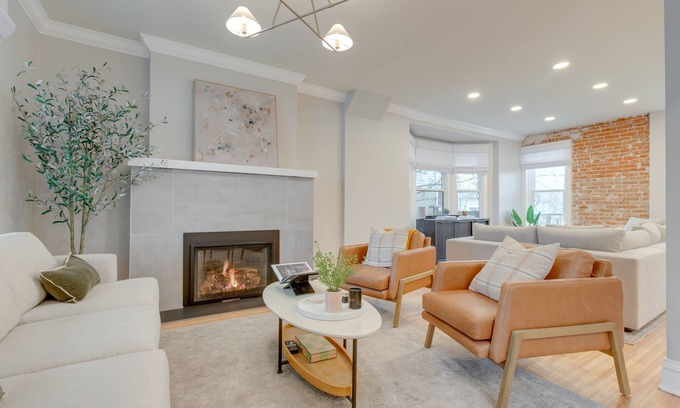 City Park West House | Hot Tub, Fire Pits: Ideally Located Denver Home!