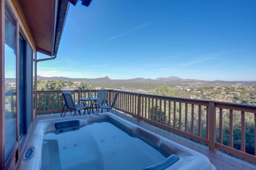 Prescott House | Hot Tub, Mountain Views Scenic Prescott Home