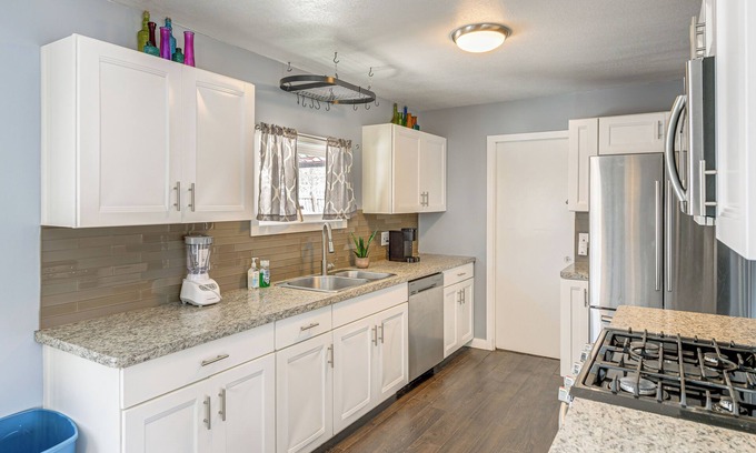 Depew House | Hot Tub, Patio & Grill: Quiet Depew Retreat
