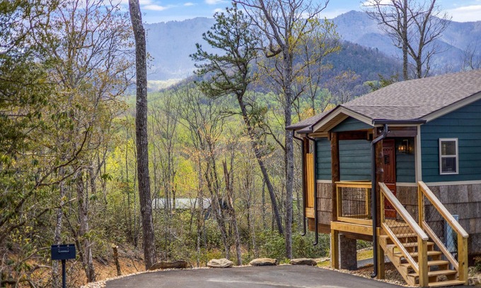 Cosby House | Hot Tub Treehouse Cabin #10 |24 Min to Gatlinburg