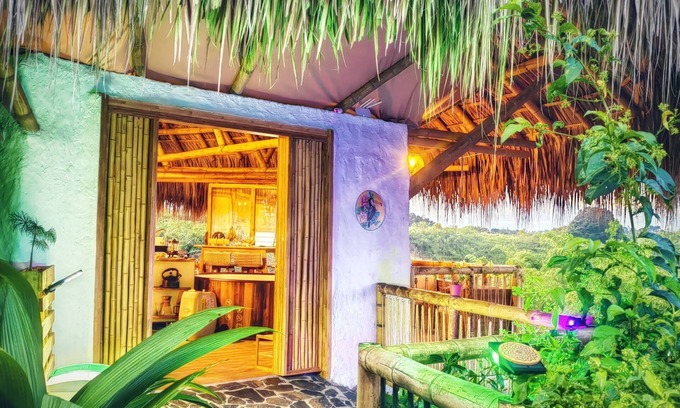 Alcala Cabin | Hotel Ecolodge en Bambú con Jacuzzi a 15min de Quimbaya Panaca Alma Ecosuites