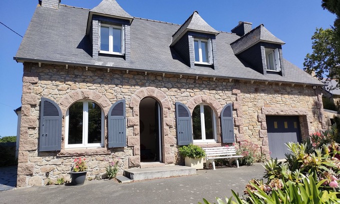Penvenan House | House 8 pers 800 m from the beach Port Blanc