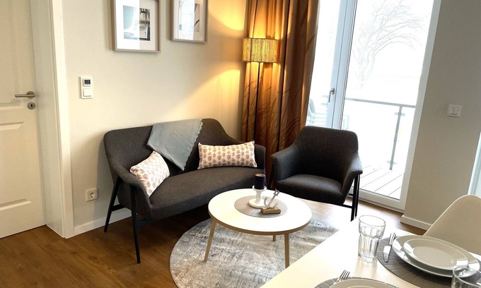 Fuhlendorf Apartment | House Barth, apartment 14 for up to 4 persons.
