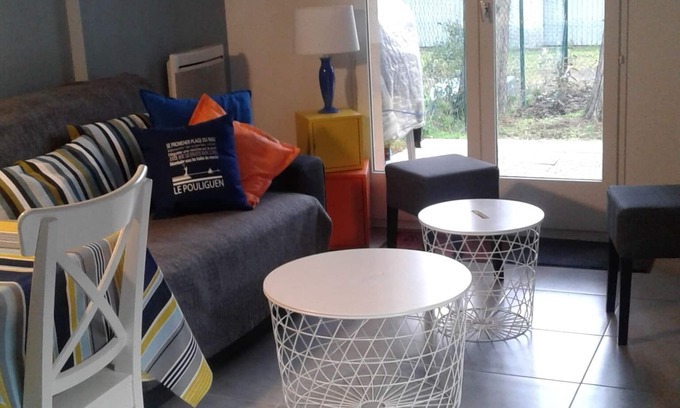 Le Pouliguen House | House for 4 just a stone's throw from the beach and Le Pouliguen sailing school