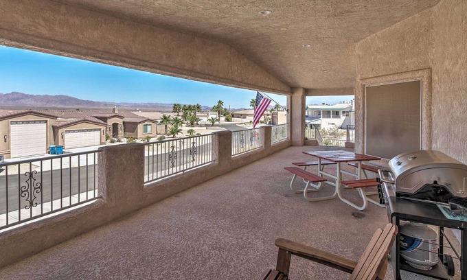 Lake Havasu City House | House w/Grill, Balcony & Views of Lake Havasu