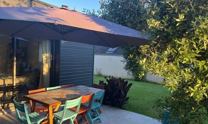 Saint-Ave House | House with garden - terrace - Barbecue