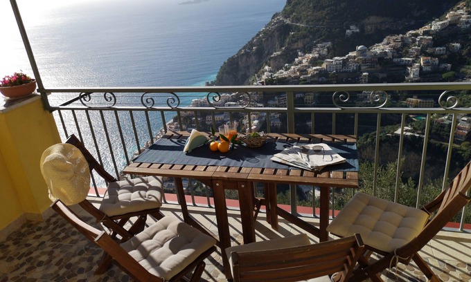 Montepertuso House | HOUSE WITH PRIVATE PARKING AND MAGNIFICENT VIEW ON THE BAY OF POSITANO