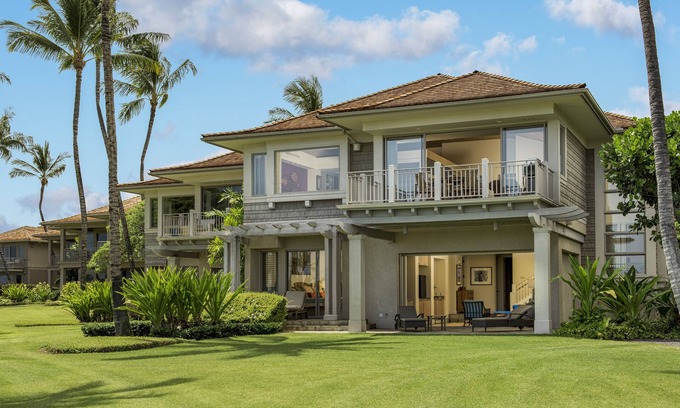 Kaupulehu House | Hualalai Palm Villa 126A - Perfect location along the15th Fairway!