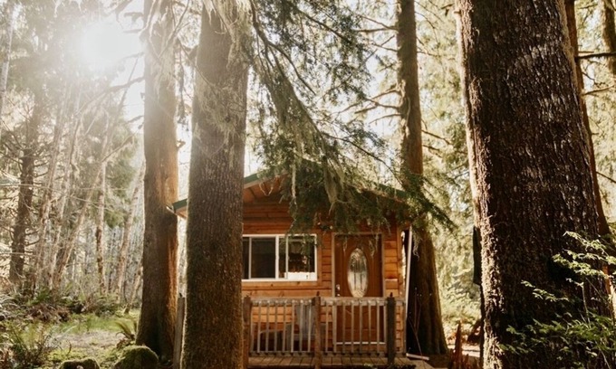 Forks Cabin | Huckleberry Cabin near La Push beaches