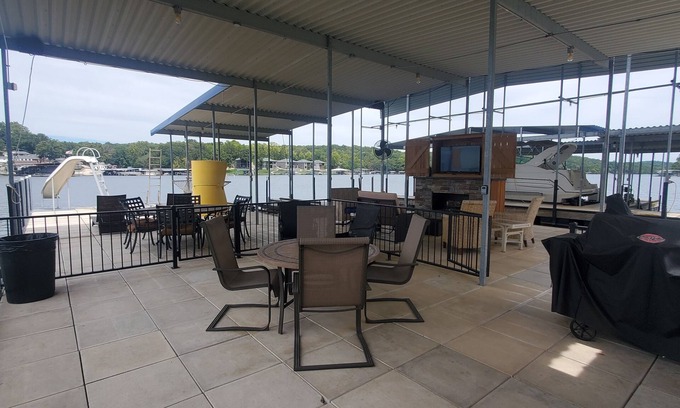Gravois Mills House | HUGE DOCK on a Beautiful Lake Property at the Lake of the Ozarks