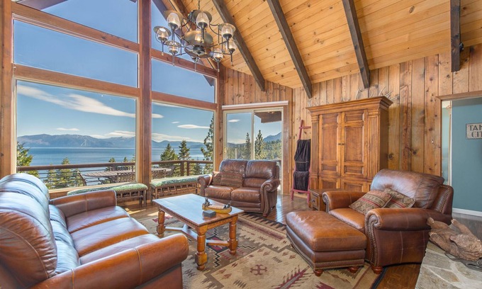 Meeks Bay House | Huge Home with Stunning Lake ViewsnIdeal for family reunions & special occasions