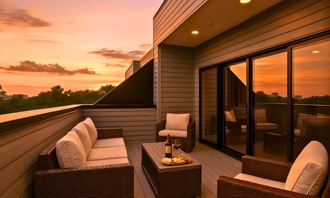 Midtown House | Huge Stunning Townhome - Private Viewing Terrace
