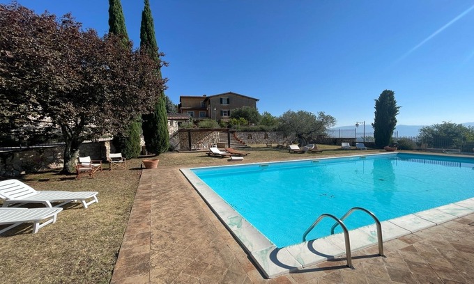 Baiano Villa | Huge villa with exclusive large lap pool, gardens + grounds