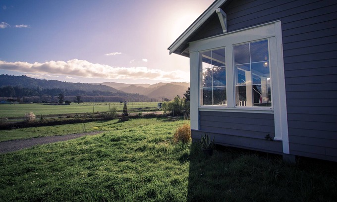 Carlotta House | Humboldt Valley Ranch: A contemporary bohemian farmhouse with sweeping views.