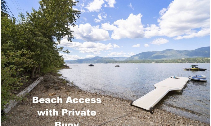 Blind Bay Condo | Hummingbird Bay Lake Shore Getaway