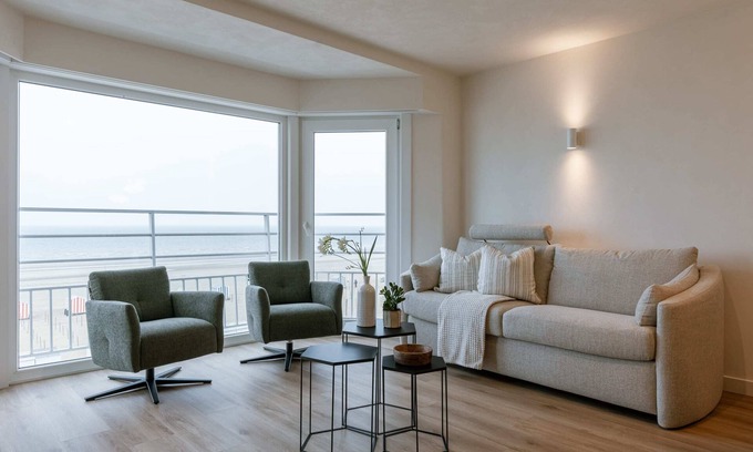 De Panne Apartment | Huswell - Top sea view apartment
