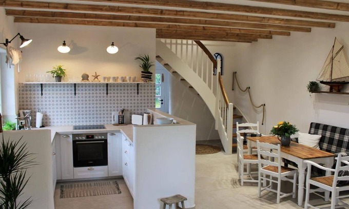 Munkeboe House | Huus Lüttje Iloov - Ferienhaus, Dusche, WC, 1 Schlafraum