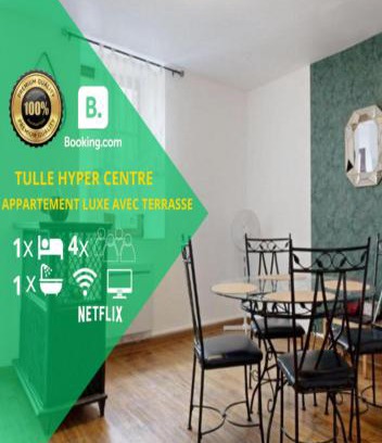 Tulle Apartment | Hyper Centre Avec Terrasse