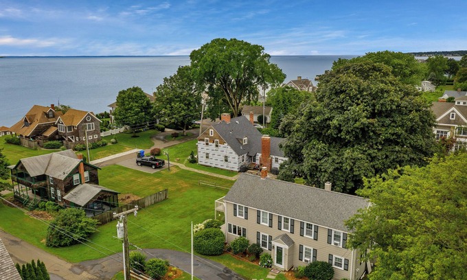 Madison House | Ideal Madison vacation home just steps to private beach!