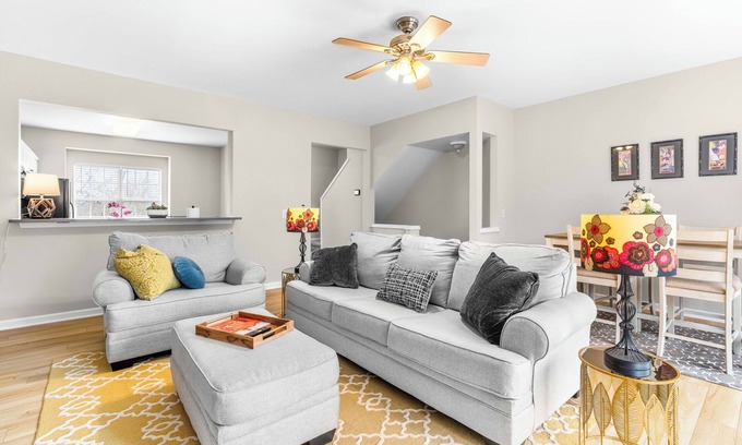 Long Lake House | Ideal Short or Mid-Term 3B/2B Rental Townhome in N. Raleigh–Near RTP/Cary/Durham