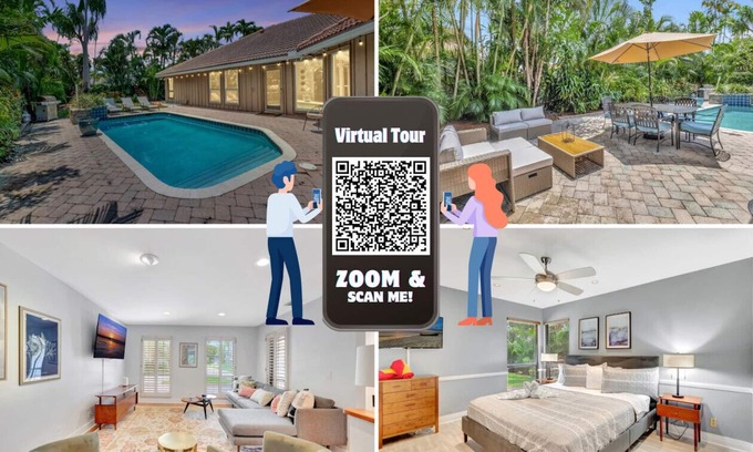 Boca Raton House | Idyllic Boca Pool Home: 4/2.5 + Study-FAU & Mizner
