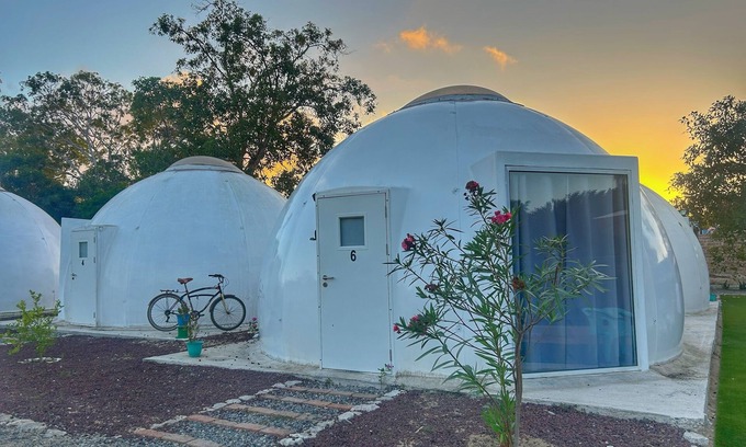Barra de Navidad House | Iglú Barba Roja con Vista al Cielo