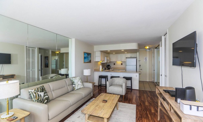 Waikiki Condo | Ilikai Marina, Minutes to the Beach, 180-Degree Ocean View!